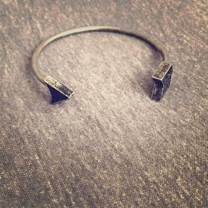 Arrow silver bracelet